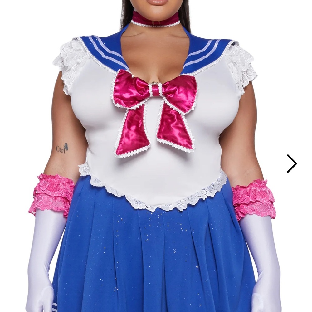 Sailor-Inspired adult Costume - Blue and Pink